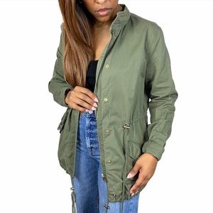 Forever 21 Green Jacket Size S